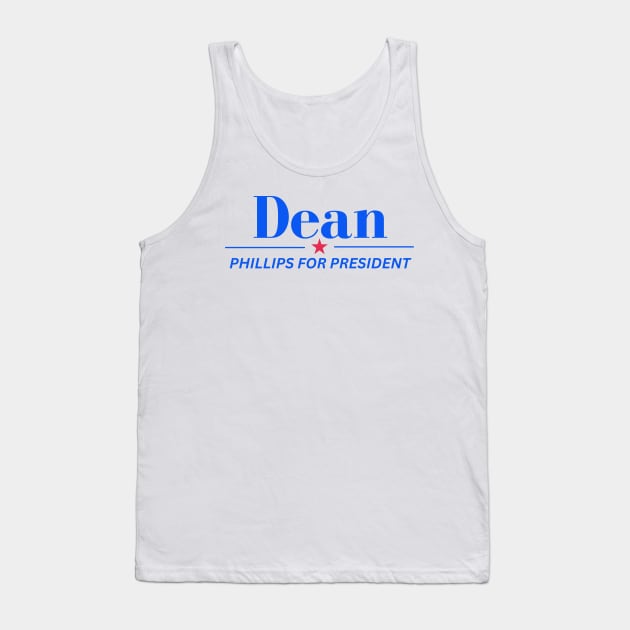 Dean Phillips For President 2024 Tank Top by Mojakolane